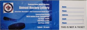 SMHA 2022-23 Raffle Ticket SMHA 2022-23 Raffle Ticket